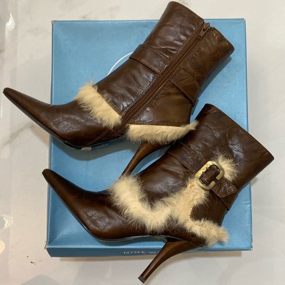 Nine West Boots Sz 6.5 - Picture 2 of 11